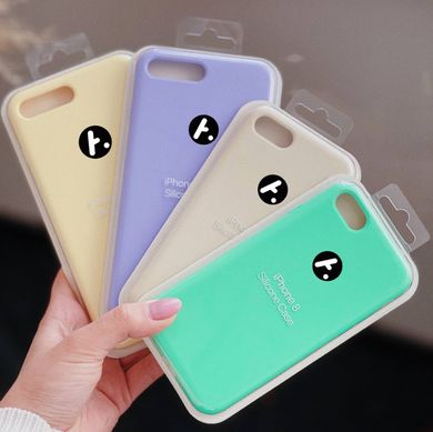 Чохол Silicone Case Full для iPhone 7 | 8 | SE 2 | SE 3 Turquoise купити