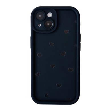 Чохол Wilkins Case для iPhone 15 Plus Tiny Hearts Black - ash-mobile.com.ua - фото 1