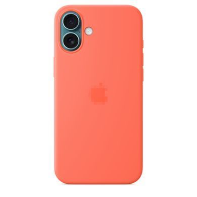 Чохол Silicone Case with MagSafe OEM для iPhone 16 Plus Tangerine - ash-mobile.com.ua - фото 3