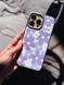 Чехол Cute Flowers with MagSafe для iPhone 16 Milk