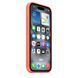 Чохол Silicone Case with MagSafe OEM для iPhone 16 Plus Tangerine