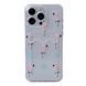 Чохол прозорий з кишенею ASH PRINT для iPhone 17 Air Flamingo