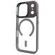 Чохол Crystal Guard with MagSafe для iPhone 17 PRO MAX Titanium Gray
