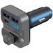 Автомобільний ЗП Proove FM Launcher Luxor SE 36W (PD+QC3.0) Type-C+USB Gray