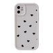 Чохол Wilkins Case для iPhone XR Tiny Hearts Biege - ash-mobile.com.ua - фото 1