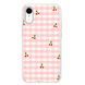 Чохол прозорий Print Cherry Land with MagSafe для iPhone XR Cherry Pink - ash-mobile.com.ua - фото 1