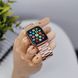 Ремінець Metal old 3-bead для Apple Watch 38mm | 40mm | 41mm 2 color Black/Pink