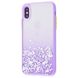 Чехол Confetti Glitter Case для iPhone X | XS Purple купить