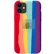Чохол Rainbow Case для iPhone 11 Red/Purple