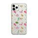 Чохол прозорий Print Butterfly для iPhone 11 PRO Pink/White - ash-mobile.com.ua - фото 1