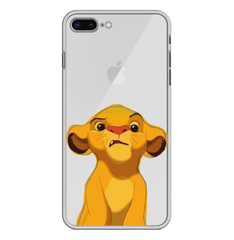 Чохол прозорий Print Lion King для iPhone 7 Plus | 8 Plus Simba Evil купити