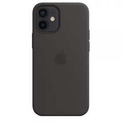 Чехол Silicone Case Full OEM для iPhone 12 MINI Black купить