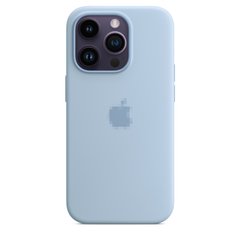 Чехол Silicone Case Full OEM для iPhone 14 PRO Sky