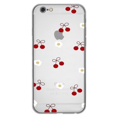 Чехол прозрачный Print Cherry Land для iPhone 6 | 6s Small Cherry купить