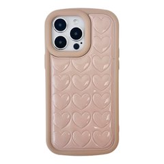 Чехол 3D Love Case для iPhone 13 PRO MAX Beige