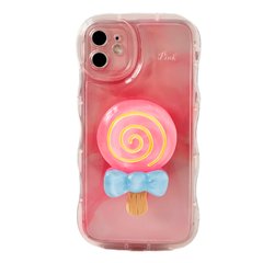 Чехол Candy Holder Case для iPhone 12 Pink купить