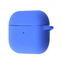 Чехол с микрофиброй для AirPods 1 | 2 Blue