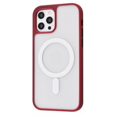 Чохол Avenger Matte Case with MagSafe для iPhone 12 | 12 PRO Marsala купити