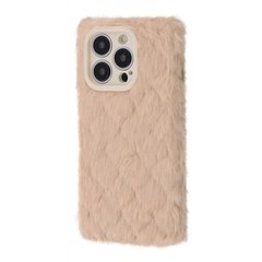 Чехол Fluffy Love Case для iPhone 14 PRO Pink Sand