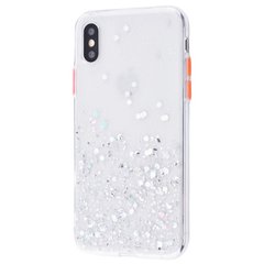 Чехол Confetti Glitter Case для iPhone X | XS White купить