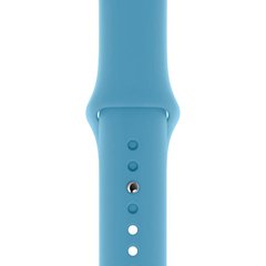 Ремінець Silicone Sport Band для Apple Watch 42mm | 44mm | 45mm | 49mm Cornflower розмір S купити
