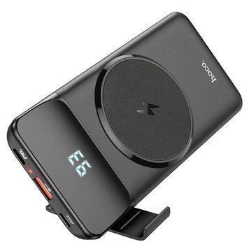 Портативна Батарея Hoco Bobby J76 10000mAh Black - ash-mobile.com.ua - фото 1