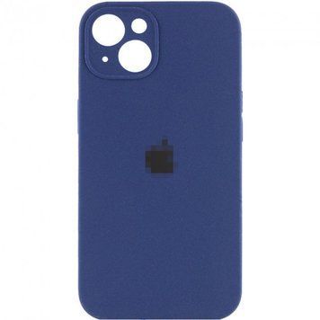 Чохол Silicone Case Full + Camera для iPhone 15 Deep Navy - ash-mobile.com.ua - фото 1