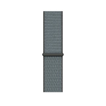 Ремешок Nylon Loop с липучкой для Apple Watch 42mm | 44mm | 45mm | 46mm | 49mm Storm Gray - ash-mobile.com.ua - фото 1