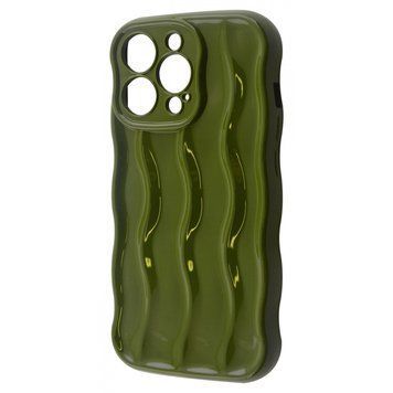 Чохол WAVE Lines Case для iPhone 12 Army Green - ash-mobile.com.ua - фото 1