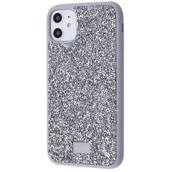 Чехол Bling World Grainy Diamonds для iPhone 11 Silver - ash-mobile.com.ua - фото 1