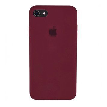 Чохол Silicone Case Full для iPhone 7 | 8 | SE 2 | SE 3 Plum - ash-mobile.com.ua - фото 1