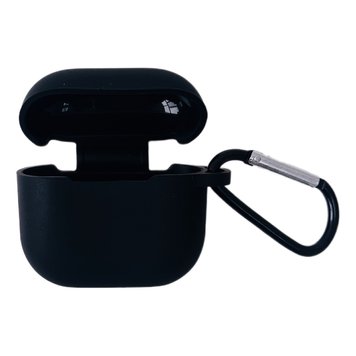 Чехол силиконовый 2мм для AirPods 4 Black