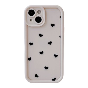 Чохол Wilkins Case для iPhone 15 Plus Tiny Hearts Biege - ash-mobile.com.ua - фото 1