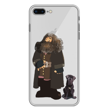 Чехол прозрачный Print POTTERMANIA для iPhone 7 Plus | 8 Plus Hagrid купить