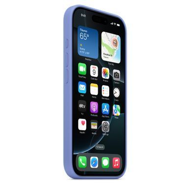 Чехол Silicone Case with MagSafe OEM для iPhone 16 PRO Periwinkle - ash-mobile.com.ua - фото 5