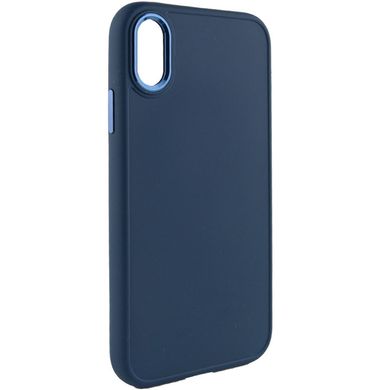 Чохол TPU Bonbon Metal Style Case для iPhone XR Cosmos Blue купити