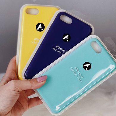 Чохол Silicone Case OEM для iPhone 7 | 8 | SE 2 | SE 3 Blue Cobalt купити