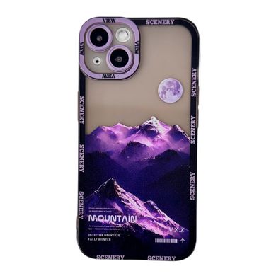 Чехол Sunrise Case для iPhone 14 Mountain Purple - ash-mobile.com.ua - фото 1