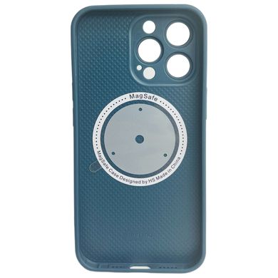 Чохол AG-Glass Matte Case with MagSafe для iPhone 13 PRO MAX Navy Blue - ash-mobile.com.ua - фото 3