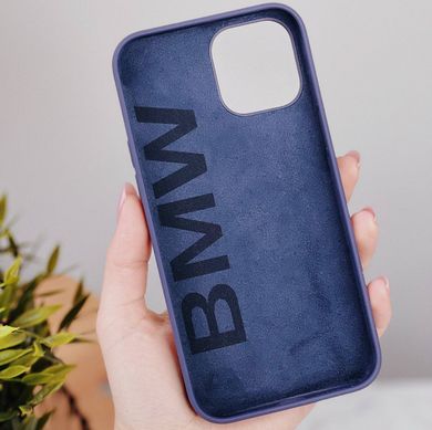 Чохол Silicone BMW Case для iPhone 12 | 12 PRO Blue - ash-mobile.com.ua - фото 4