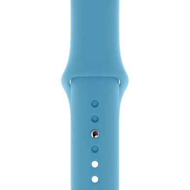 Ремінець Silicone Sport Band для Apple Watch 42mm | 44mm | 45mm | 49mm Cornflower розмір S купити
