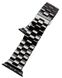 Ремінець Ceramic 3-bead для Apple Watch 42/44/45/49 mm Чорний