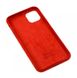 Чохол Alcantara Full для iPhone 12 | 12 PRO Red