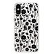 Чохол прозорий Print Flower with MagSafe для iPhone X | XS Floral Black - ash-mobile.com.ua - фото 1