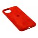 Чохол Alcantara Full для iPhone 12 | 12 PRO Red