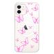 Чохол прозорий Print Butterfly with MagSafe для iPhone 11 Light Pink купити