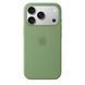 Чохол Silicone Case with MagSafe OEM для iPhone 17 PRO MAX Light Moss