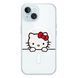 Чехол прозрачный Print Hello Kitty with MagSafe для iPhone 15 Looks - ash-mobile.com.ua - фото 1
