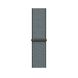 Ремешок Nylon Loop с липучкой для Apple Watch 42/44/45/49 mm Storm Gray