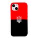 Чехол Silicone Patriot Case для iPhone 14 Red/Black